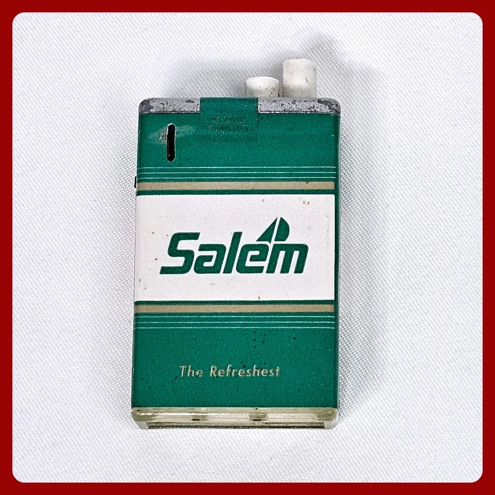 salem cigarette lighter Sold at Auction: 2 VINTAGE PENGUIN LIGHTERS BOTH NEW IN BOX Salem Automatic Lighter! #salem #lighter